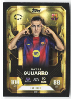 Patri Guijarro, Kartička, 2025-26 Topps Match Attax EXTRA UEFA Champions League, INSERT