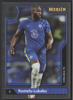Romelu Lukaku, Kartička, Topps Merlin Chrome UEFA Club Competitions 2021-2022, BASE