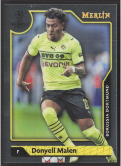 Donyell Malen, Kartička, Topps Merlin Chrome UEFA Club Competitions 2021-2022, BASE