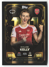 Chloe Kelly, Kartička, 2025-26 Topps Match Attax EXTRA UEFA Champions League, INSERT