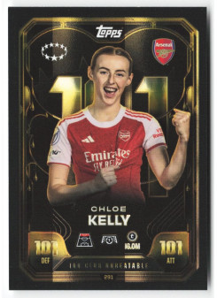 Chloe Kelly, Kartička, 2025-26 Topps Match Attax EXTRA UEFA Champions League, INSERT