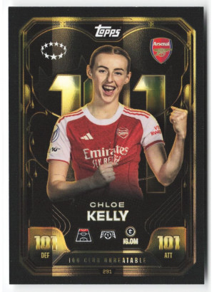 Chloe Kelly, Kartička, 2025-26 Topps Match Attax EXTRA UEFA Champions League, INSERT