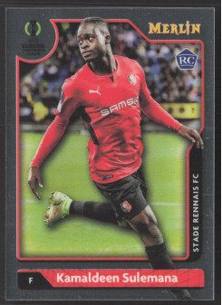 Kamaldeen Sulemana, Kartička, Topps Merlin Chrome UEFA Club Competitions 2021-2022, BASE