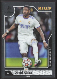 David Alaba, Kartička, Topps Merlin Chrome UEFA Club Competitions 2021-2022, BASE