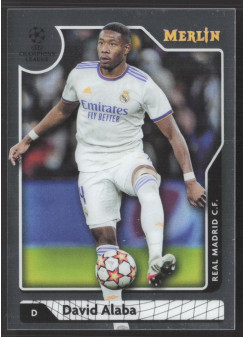 David Alaba, Kartička, Topps Merlin Chrome UEFA Club Competitions 2021-2022, BASE