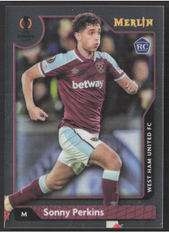 Sonny Perkins, Kartička, Topps Merlin Chrome UEFA Club Competitions 2021-2022, BASE
