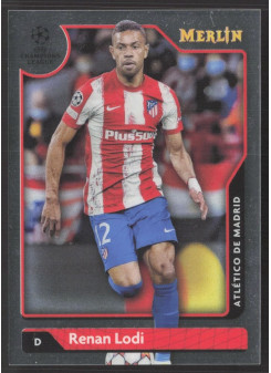Renan Lodi, Kartička, Topps Merlin Chrome UEFA Club Competitions 2021-2022, BASE