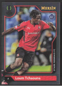 Loum Tchaouna, Kartička, Topps Merlin Chrome UEFA Club Competitions 2021-2022, BASE