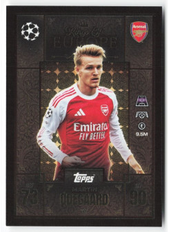 Martin Odegaard, Kartička, 2025-26 Topps Match Attax EXTRA UEFA Champions League, INSERT