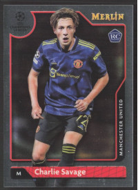 Charlie Savage, Kartička, Topps Merlin Chrome UEFA Club Competitions 2021-2022, BASE