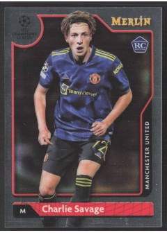 Charlie Savage, Kartička, Topps Merlin Chrome UEFA Club Competitions 2021-2022, BASE