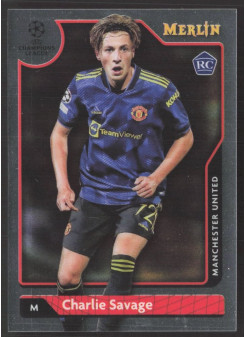 Charlie Savage, Kartička, Topps Merlin Chrome UEFA Club Competitions 2021-2022, BASE