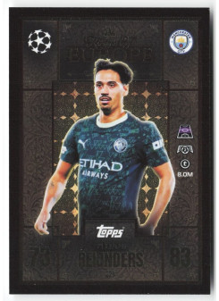 Tijjani Reijnders, Kartička, 2025-26 Topps Match Attax EXTRA UEFA Champions League, INSERT