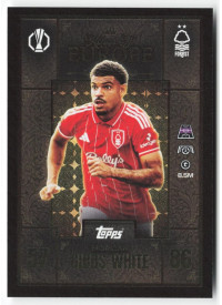 Morgan Gibbs-White, Kartička, 2025-26 Topps Match Attax EXTRA UEFA Champions League, INSERT