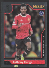 Anthony Elanga, Kartička, Topps Merlin Chrome UEFA Club Competitions 2021-2022, BASE