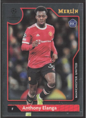 Anthony Elanga, Kartička, Topps Merlin Chrome UEFA Club Competitions 2021-2022, BASE
