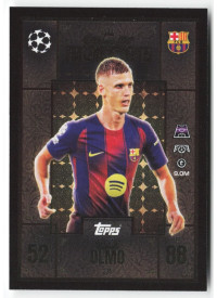 Dani Olmo, Kartička, 2025-26 Topps Match Attax EXTRA UEFA Champions League, INSERT