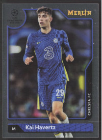 Kai Havertz, Kartička, Topps Merlin Chrome UEFA Club Competitions 2021-2022, BASE