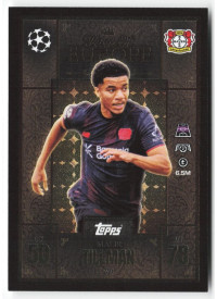 Malik Tillman, Kartička, 2025-26 Topps Match Attax EXTRA UEFA Champions League, INSERT
