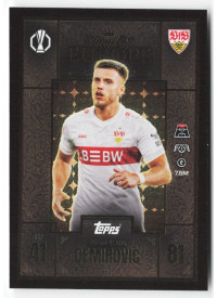 Ermedin Demirovic, Kartička, 2025-26 Topps Match Attax EXTRA UEFA Champions League, INSERT