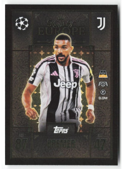 Bremer, Kartička, 2025-26 Topps Match Attax EXTRA UEFA Champions League, INSERT