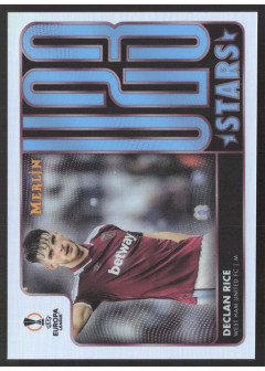 Declan Rice, Card, Topps Merlin Chrome UEFA Club Competitions 2021-2022, INSERT