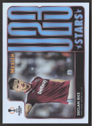 Declan Rice, Card, Topps Merlin Chrome UEFA Club Competitions 2021-2022, INSERT