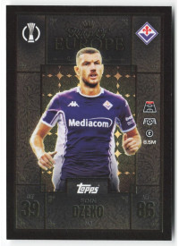 Edin Dzeko, Kartička, 2025-26 Topps Match Attax EXTRA UEFA Champions League, INSERT
