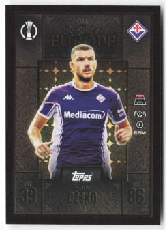 Edin Dzeko, Kartička, 2025-26 Topps Match Attax EXTRA UEFA Champions League, INSERT
