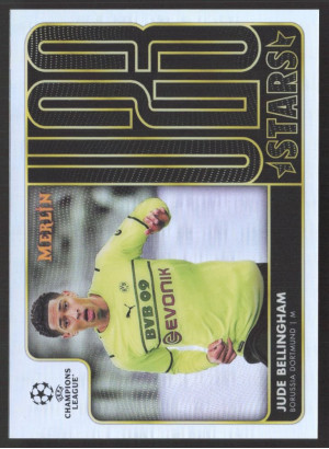 Jude Bellingham, Card, Topps Merlin Chrome UEFA Club Competitions 2021-2022, INSERT