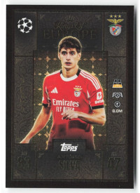 Antonio Silva, Kartička, 2025-26 Topps Match Attax EXTRA UEFA Champions League, INSERT