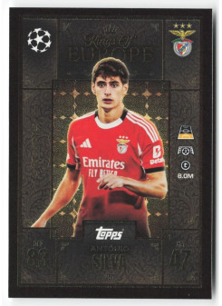 Antonio Silva, Kartička, 2025-26 Topps Match Attax EXTRA UEFA Champions League, INSERT