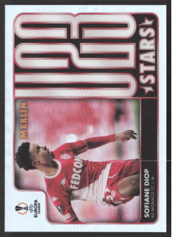 Sofiane Diop, Kartička, Topps Merlin Chrome UEFA Club Competitions 2021-2022, INSERT