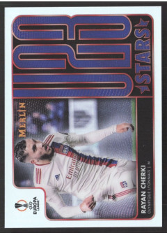 Rayan Cherki, Kartička, Topps Merlin Chrome UEFA Club Competitions 2021-2022, INSERT