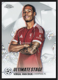 Virgil van Dijk, Kartička, 2025-26 Topps UEFA Club Competitions, INSERT