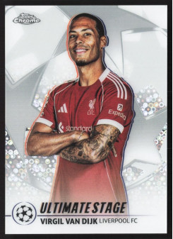 Virgil van Dijk, Kartička, 2025-26 Topps UEFA Club Competitions, INSERT