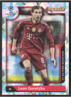 Leon Goretzka, Kartička, Topps Merlin Chrome UEFA Club Competitions 2021-2022, LIMIT