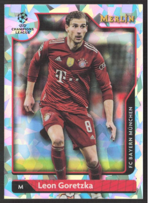 Leon Goretzka, Card, Topps Merlin Chrome UEFA Club Competitions 2021-2022, LIMIT