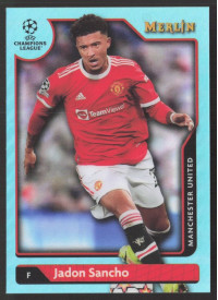Jadon Sancho, Kartička, Topps Merlin Chrome UEFA Club Competitions 2021-2022, LIMIT