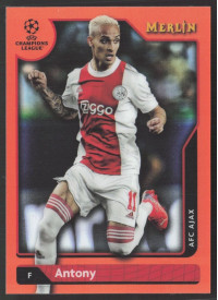 Antony, Kartička, Topps Merlin Chrome UEFA Club Competitions 2021-2022, LIMIT