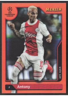 Antony, Kartička, Topps Merlin Chrome UEFA Club Competitions 2021-2022, LIMIT