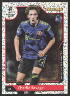 Charlie Savage, Kartička, Topps Merlin Chrome UEFA Club Competitions 2021-2022, LIMIT