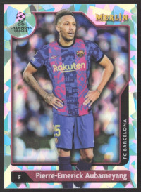 Pierre-Emerick Aubameyang, Kartička, Topps Merlin Chrome UEFA Club Competitions 2021-2022, LIMIT