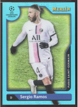 Sergio Ramos, Card, Topps Merlin Chrome UEFA Club Competitions 2021-2022, LIMIT