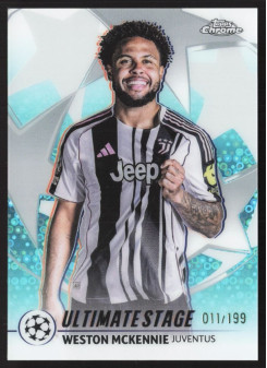 Weston McKennie, Kartička, 2025-26 Topps UEFA Club Competitions, LIMIT