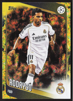 Rodrygo, Kartička, 2025-26 Topps UEFA Club Competitions, LIMIT