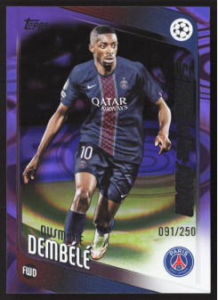 Ousmane Dembélé, Kartička, 2025-26 Topps UEFA Club Competitions, LIMIT
