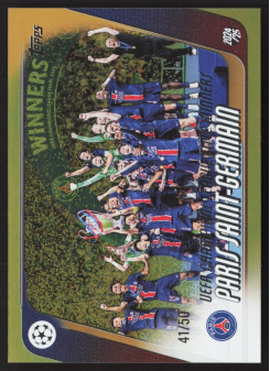 Paris Saint-Germain, Kartička, 2025-26 Topps UEFA Club Competitions, LIMIT