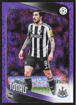 Sandro Tonali, Kartička, 2025-26 Topps UEFA Club Competitions, LIMIT