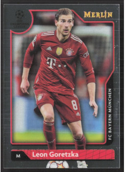 Leon Goretzka, Card, Topps Merlin Chrome UEFA Club Competitions 2021-2022, BASE